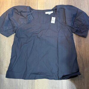 NEW LOFT Lightweight Cargo Top Dark Grey Sz XS